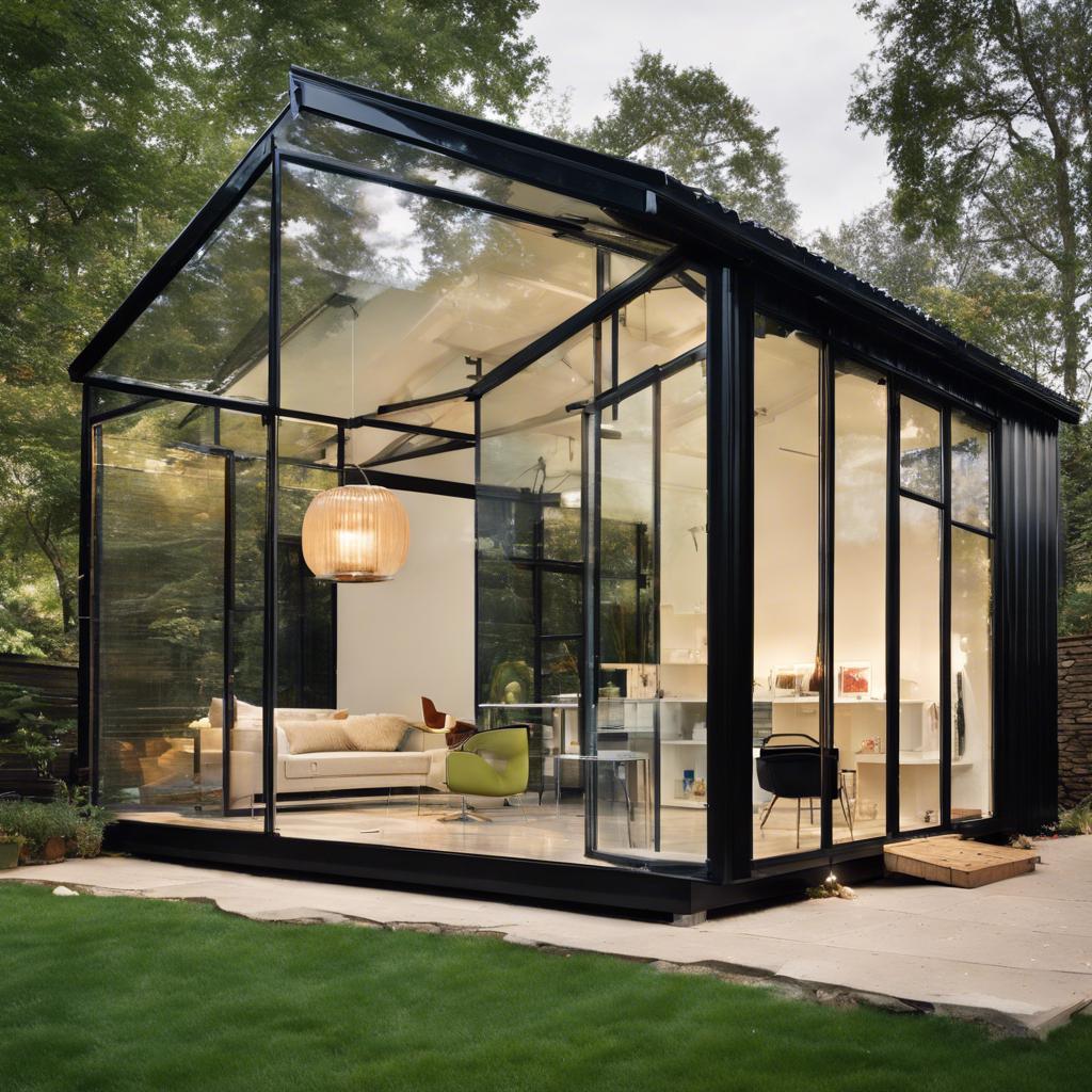 Practical⁢ considerations for glass-walled sheds