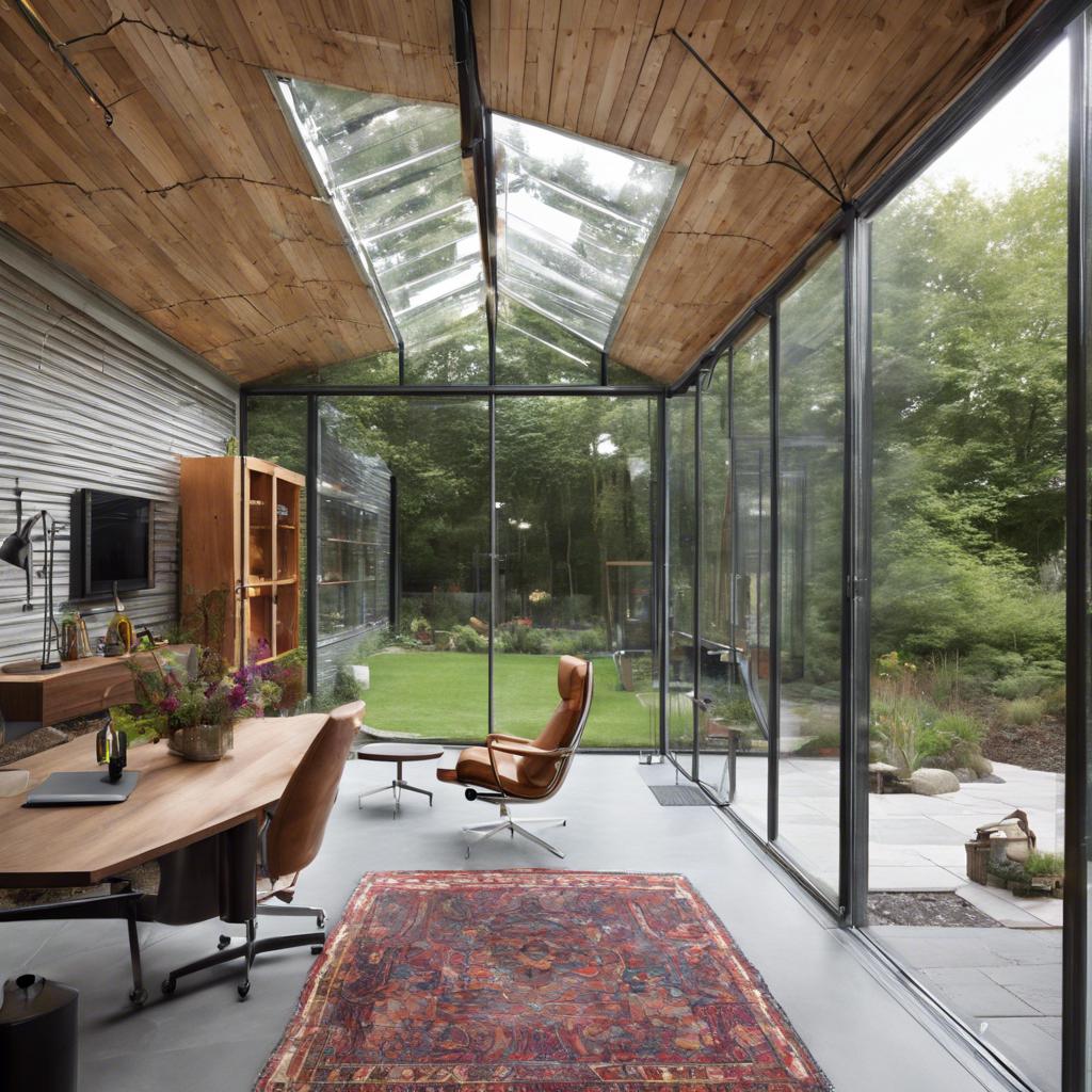 The allure of ​glass walls in modern shed ⁣designs