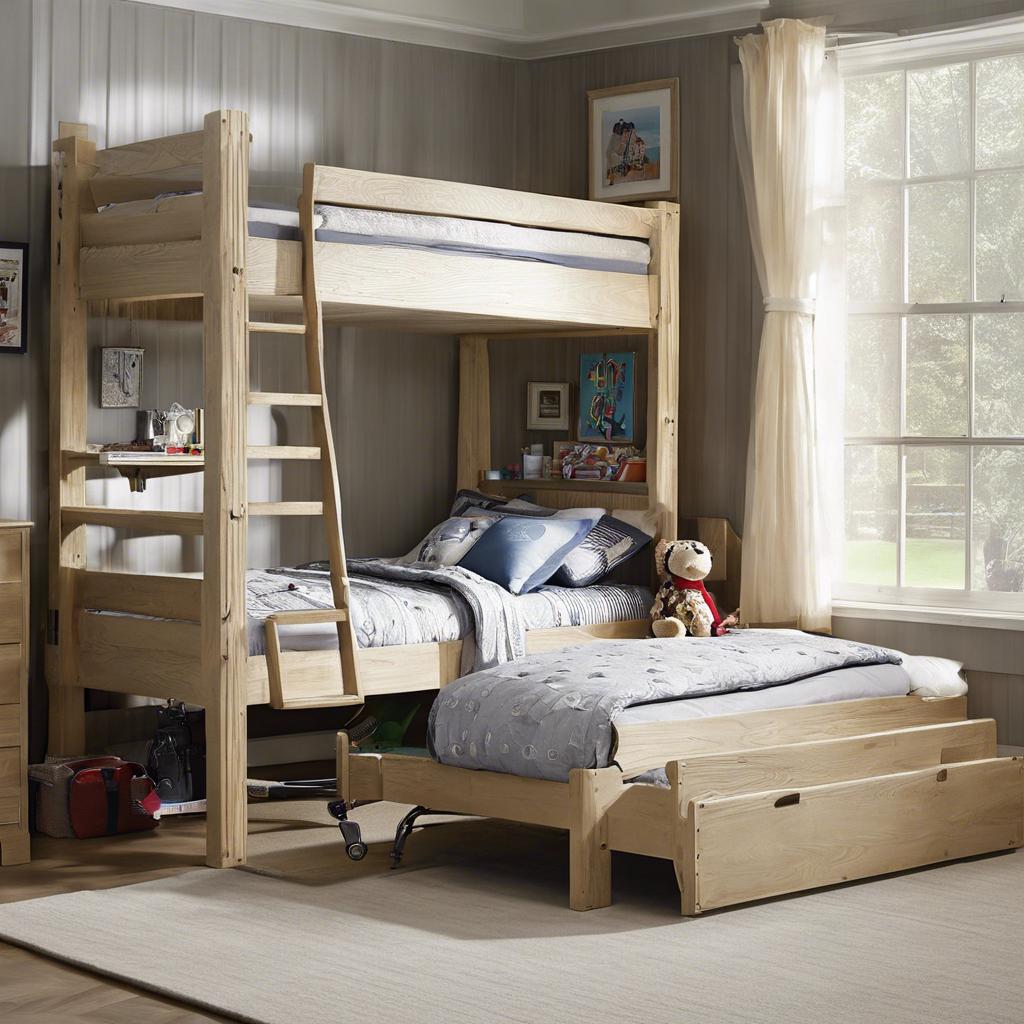 Customizing bunk beds for a personalized touch