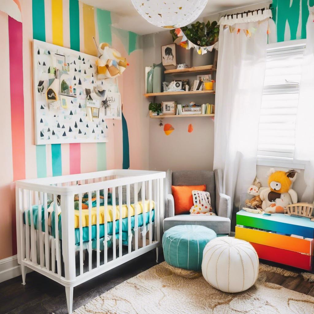 DIY Decor Ideas to⁤ Personalize⁣ Your Tiny Colorful Nursery