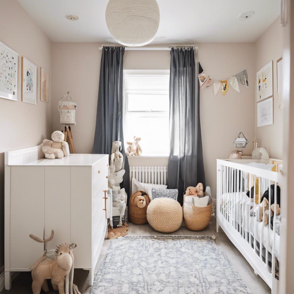 Design Tips for ​Making a ⁣Small Nursery Feel Spacious