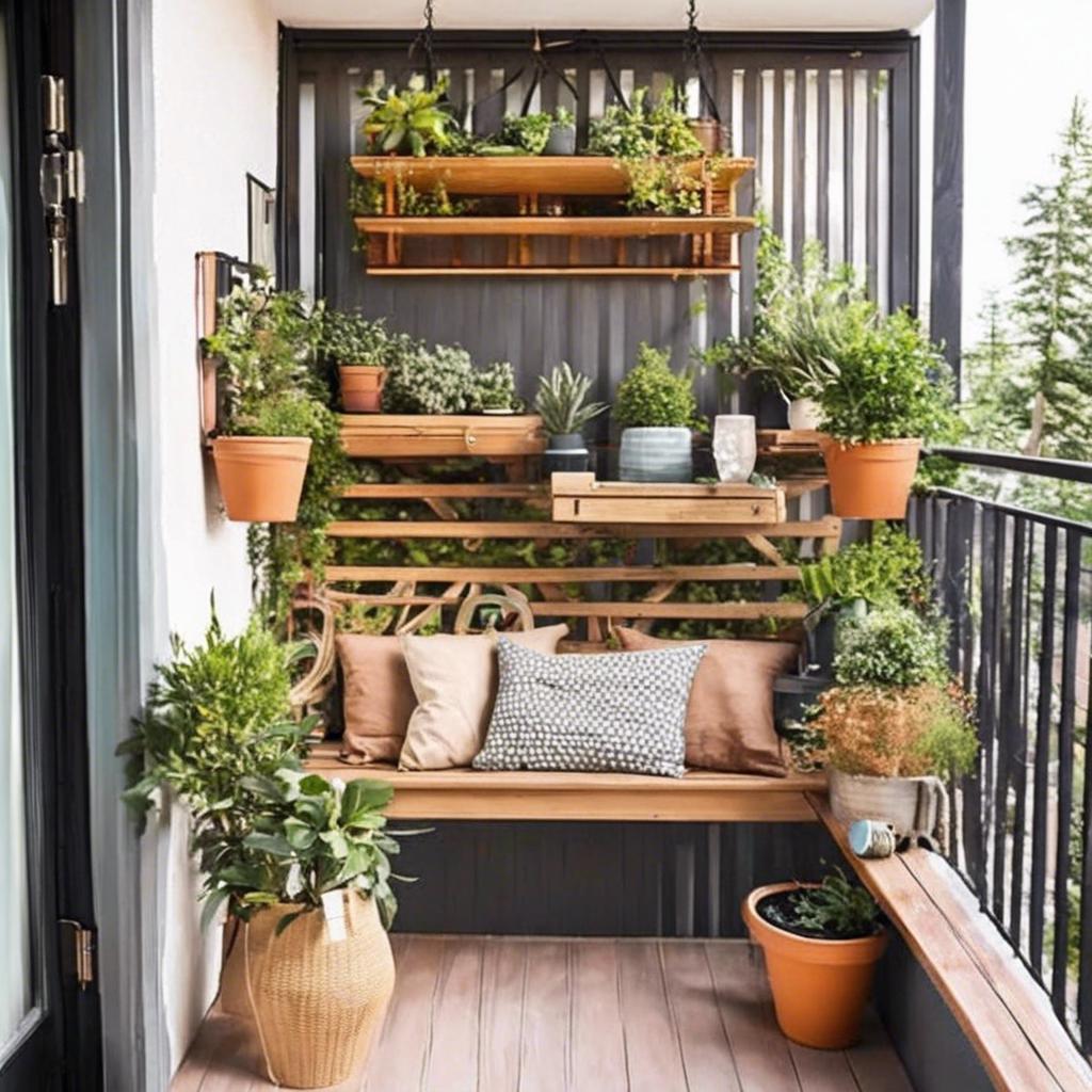 DIY Décor Projects to Personalize Your Small Balcony Design