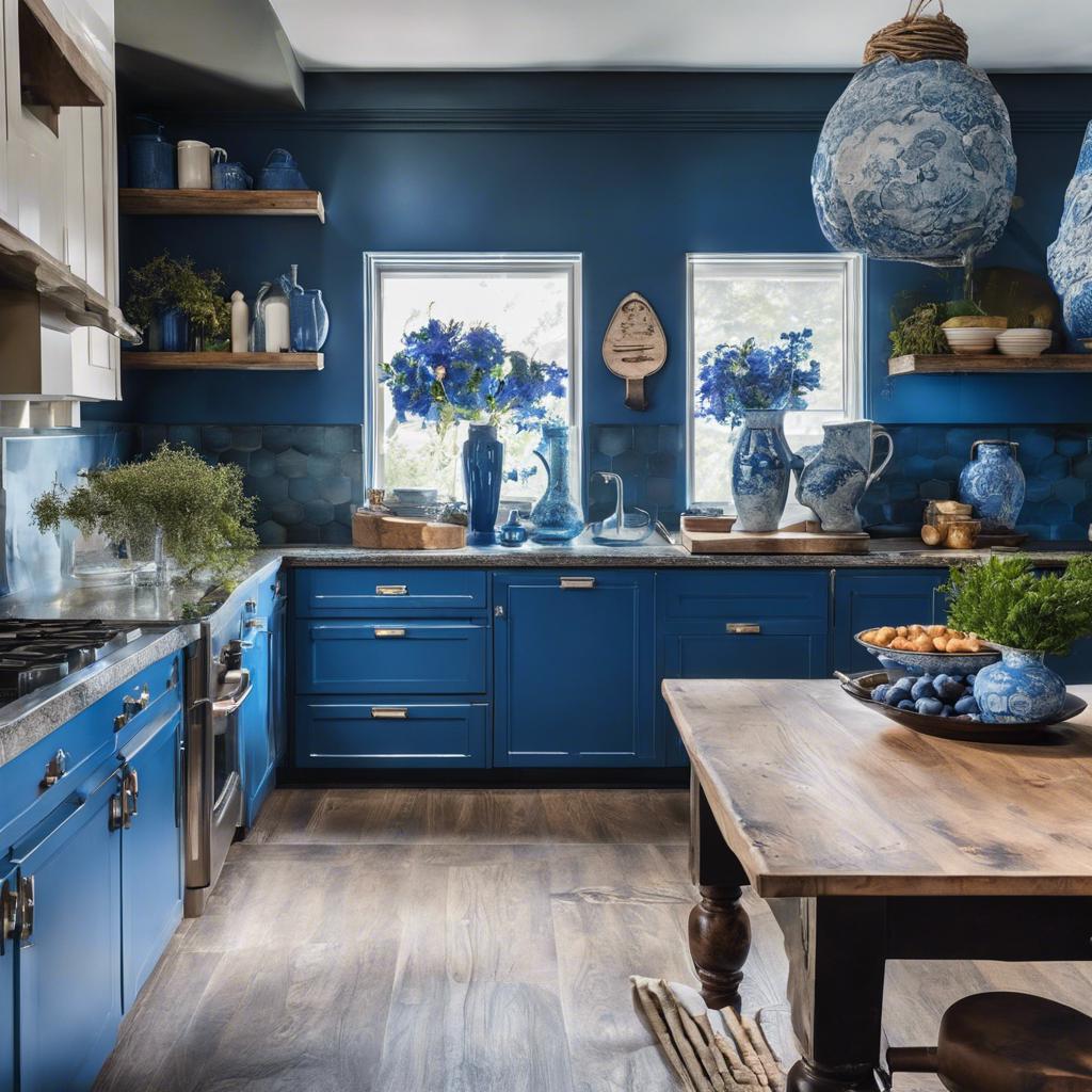 Embracing the Versatility of Blue in Kitchen Decor