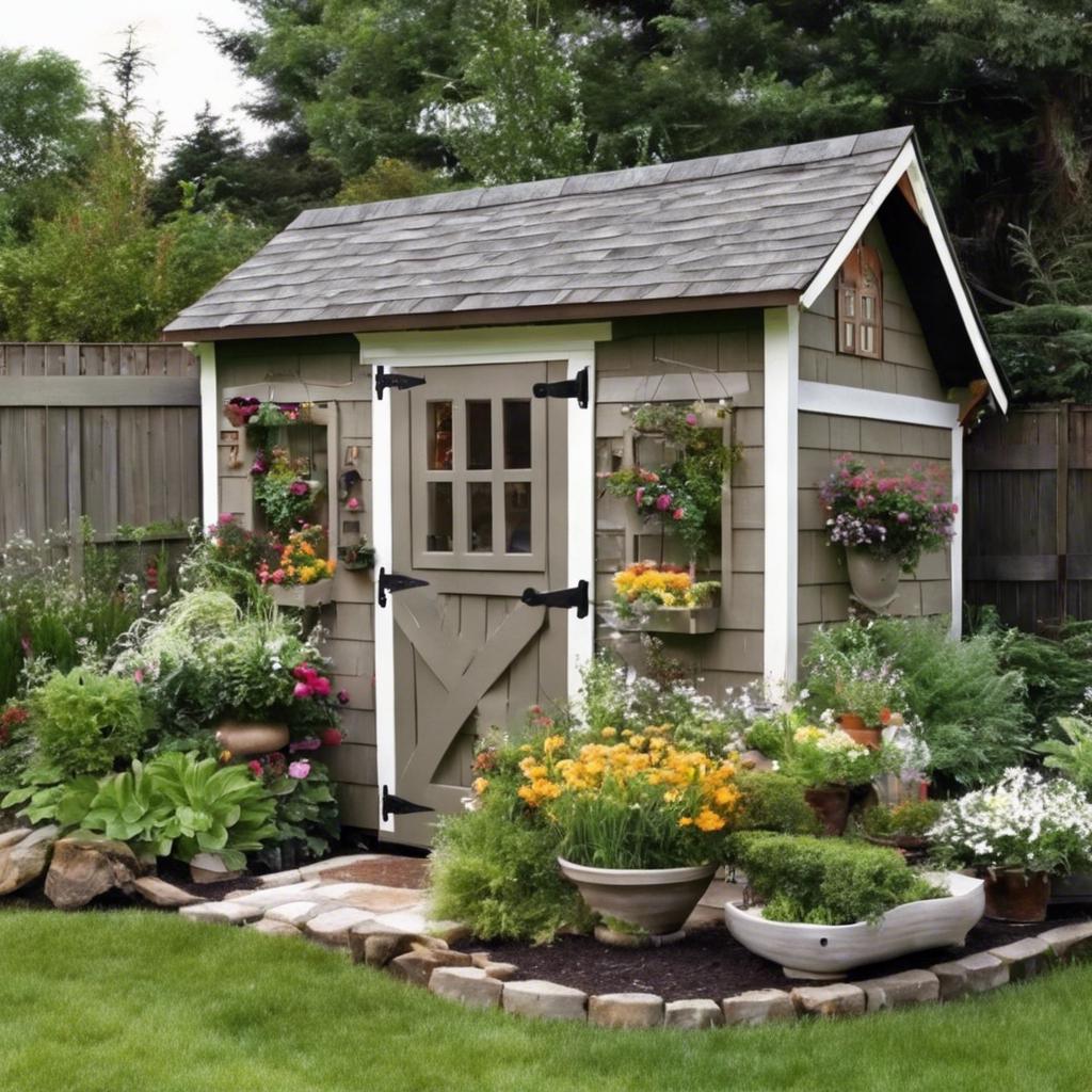 The benefits of incorporating sustainable practices into⁤ your shed landscaping design