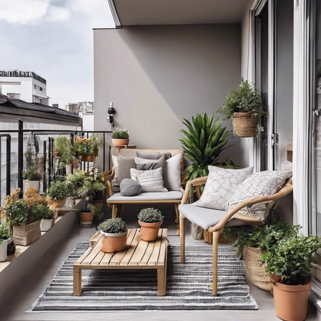 3. Enhancing‌ Aesthetic Appeal with ⁤Small Balcony⁤ Decor