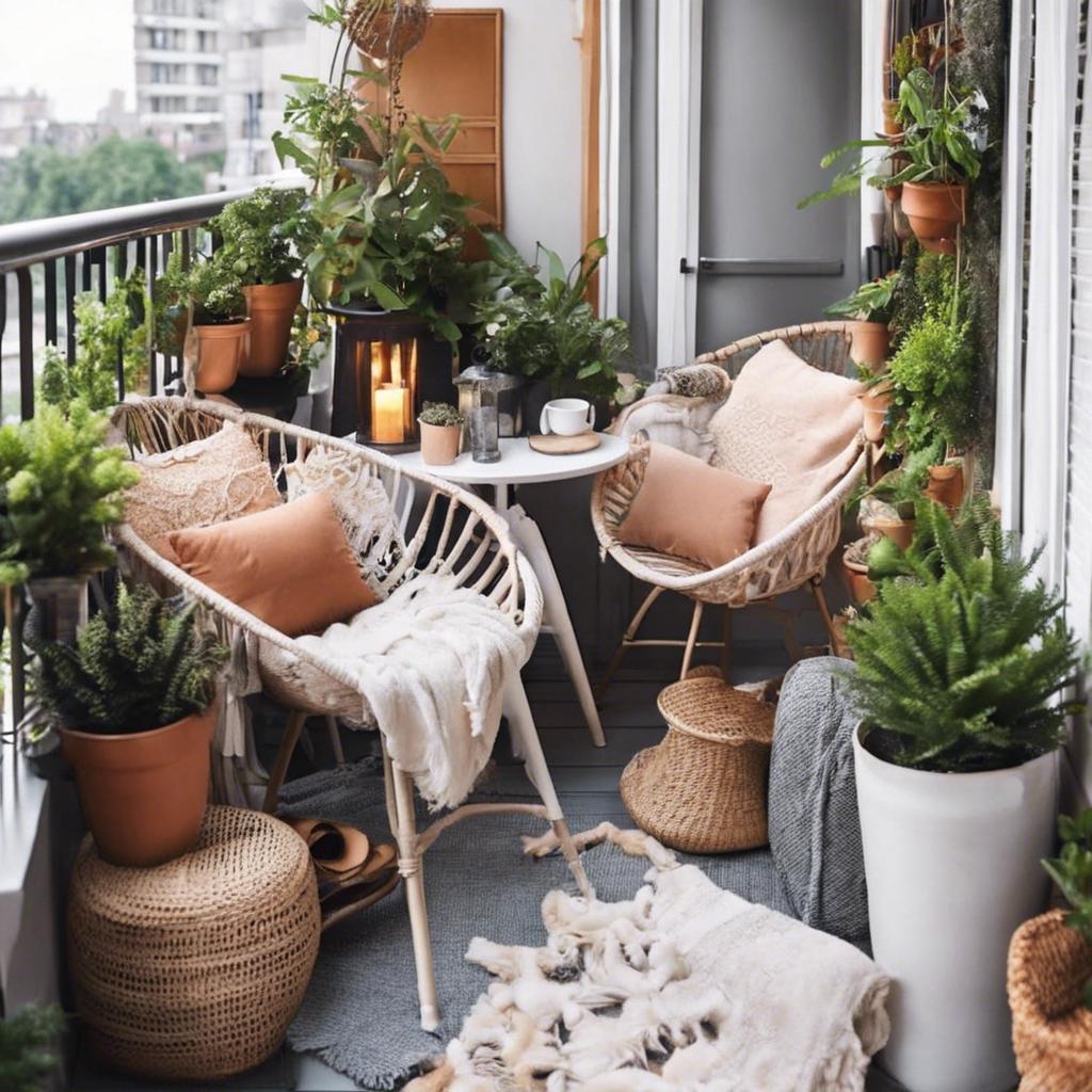 Enhancing Coziness:‌ Decor Tips for Small Balcony Design