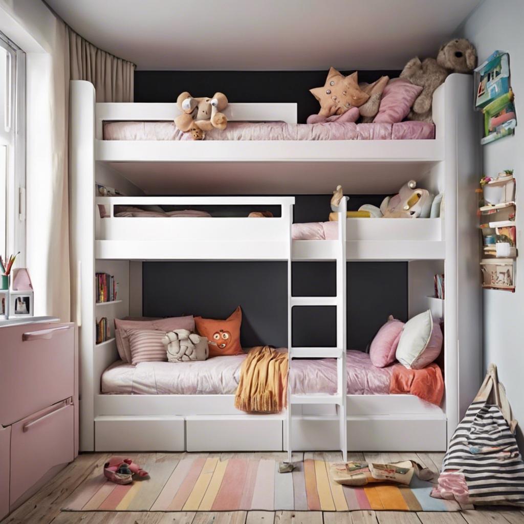Fun and Functional Bunk Bed Designs for ‍Kid's Rooms