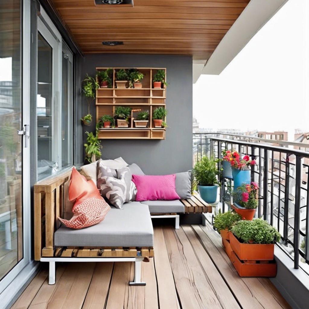 Functional Furniture Solutions​ for Small​ Balcony ⁣Design