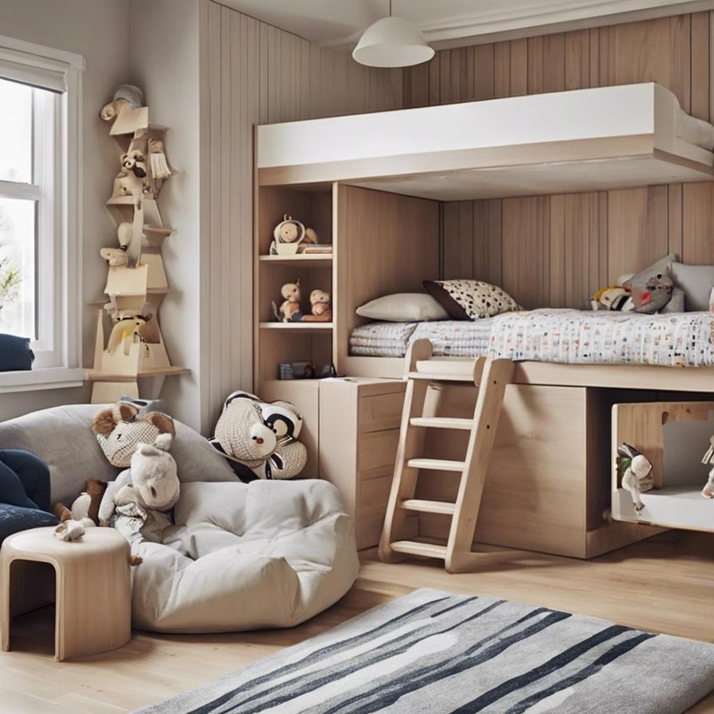 Fun and⁣ Functional ​Kid's Room Design with‌ Bunk Bed