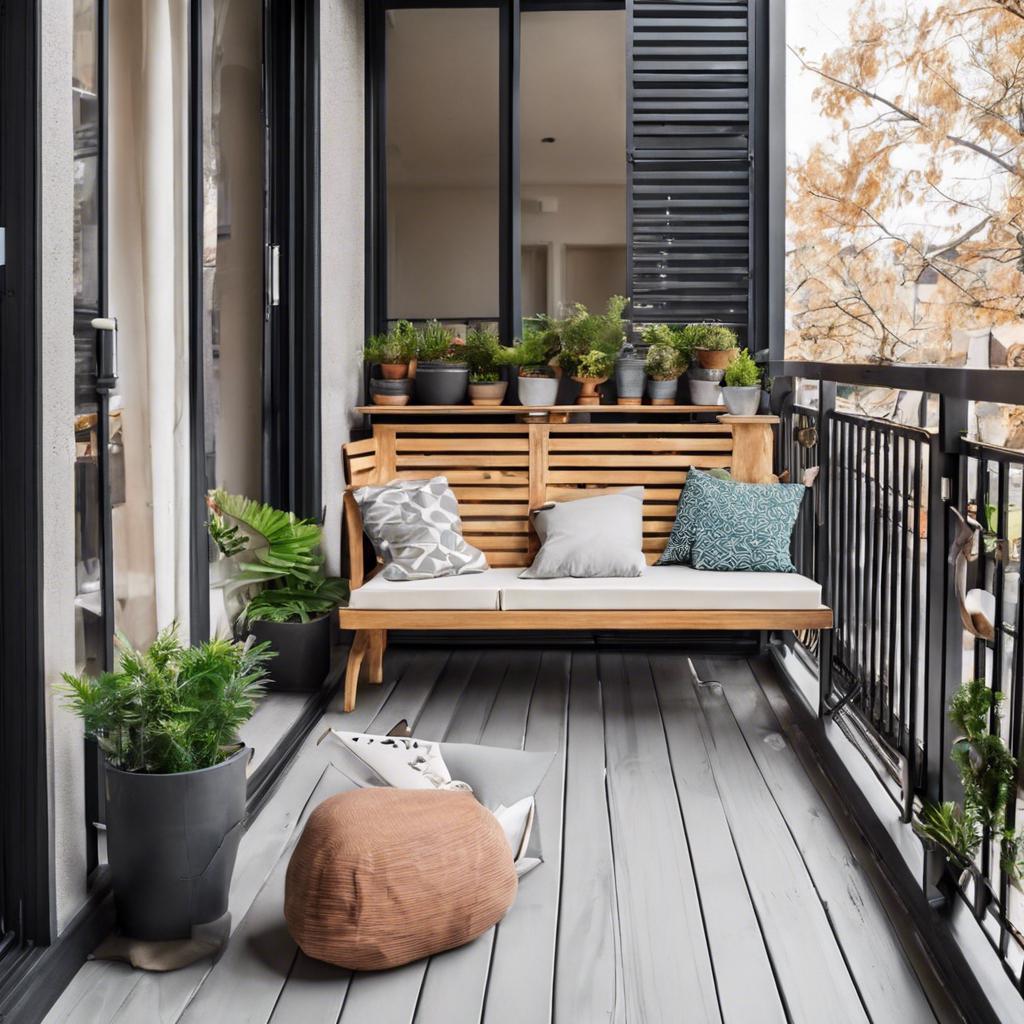 Functional and Fun: Smart Layout Ideas for Small Balcony Design