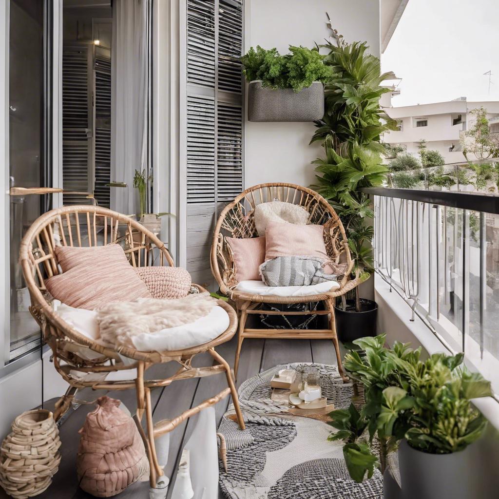 4. Functional and Stylish: Furniture and Decor Ideas for Small Balconies