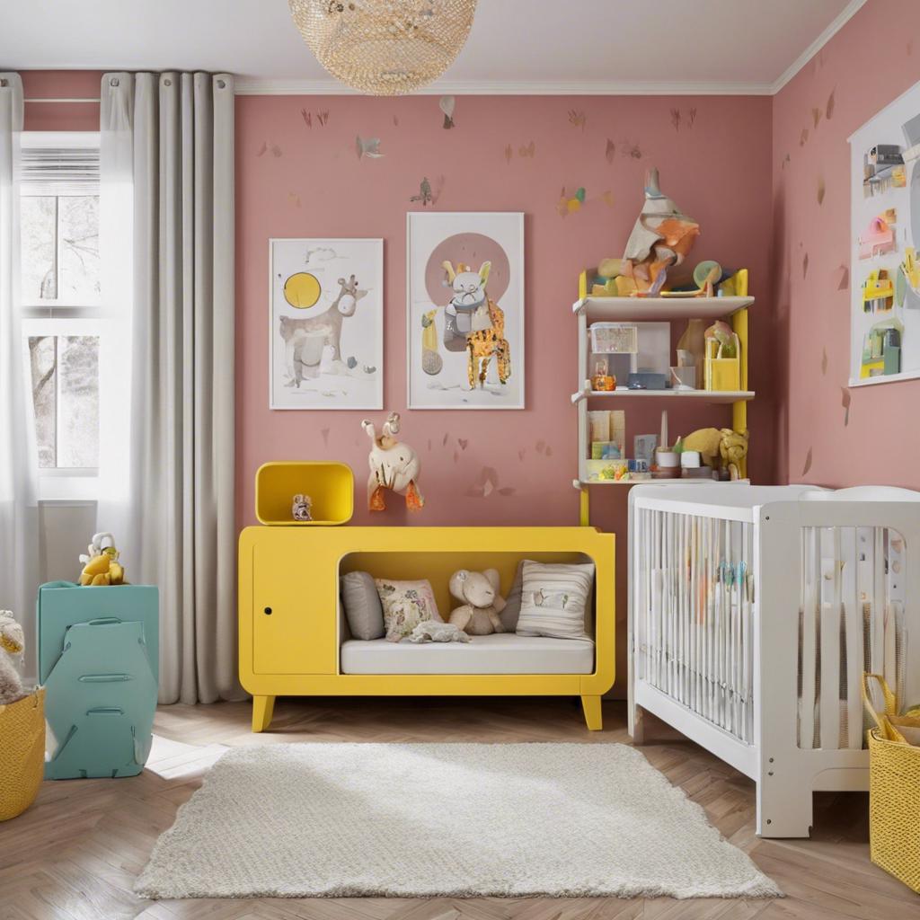 Functional and‍ Stylish‍ Furniture: Recommendations ‍for a Small Colorful Nursery