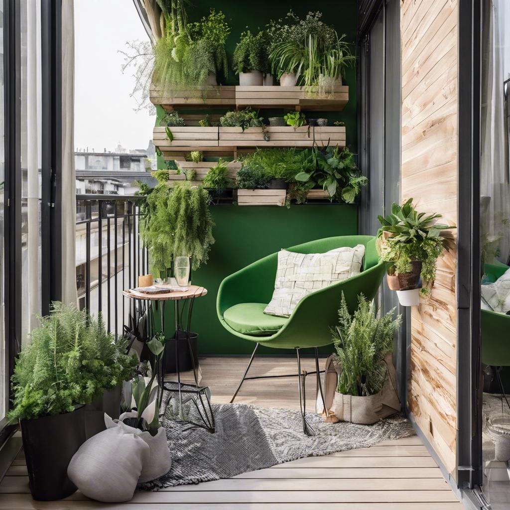 Green⁤ and Serene:⁤ Small‌ Balcony Design Ideas for Nature Lovers