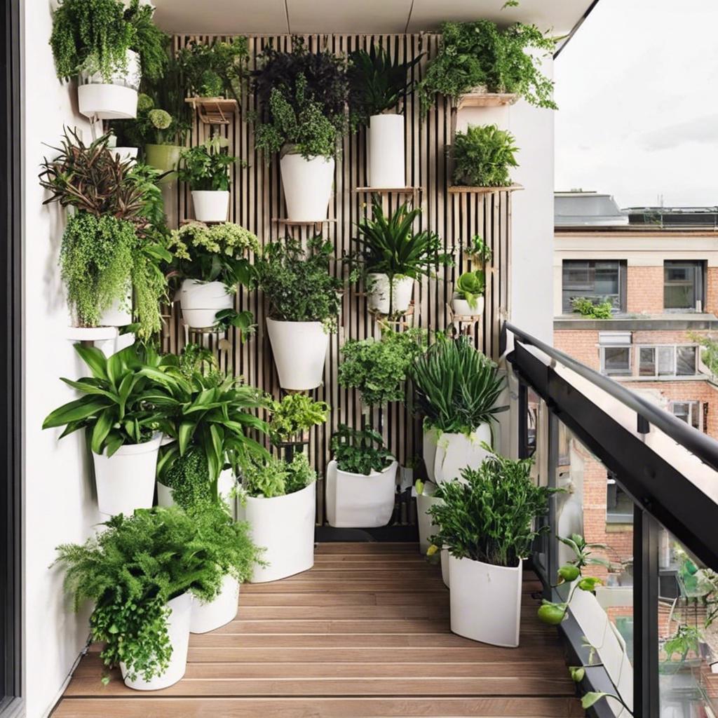 Green Thumb Approaches: Plant-Forward Small Balcony Design Concepts