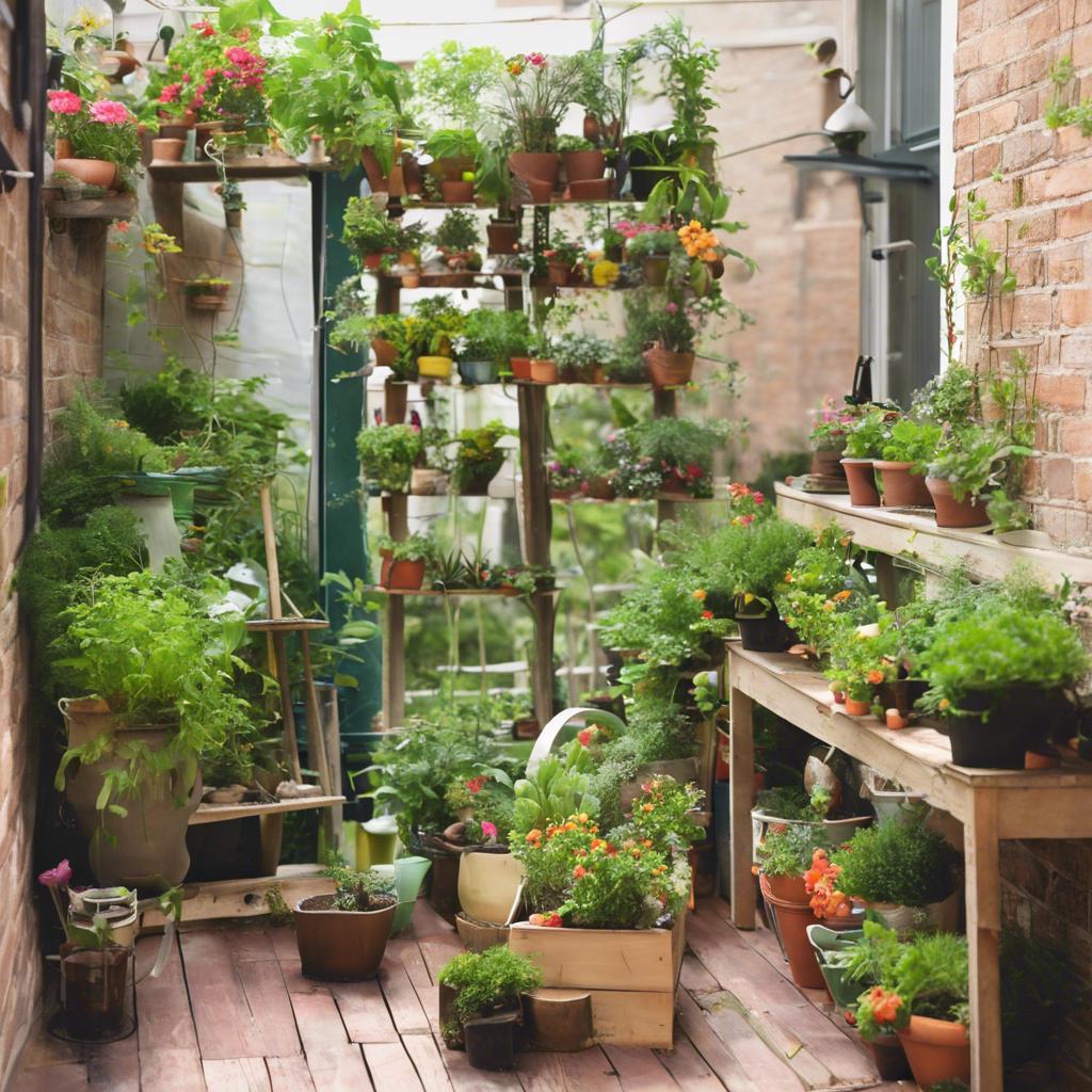 Green Thumb Guide: Tips for⁣ Gardening in Small Terrace‌ Spaces