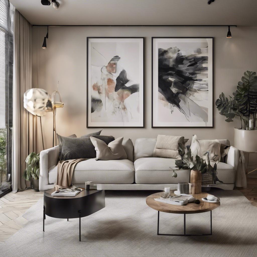 5. ‌Incorporating Artwork⁣ and Decor ⁢for a Personalized Apartment⁢ Interior Design