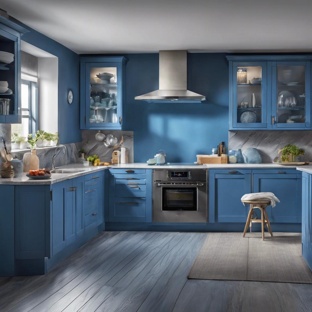 Blue ​Hues: ​Incorporating Different Shades⁣ of⁣ Blue in Your Kitchen