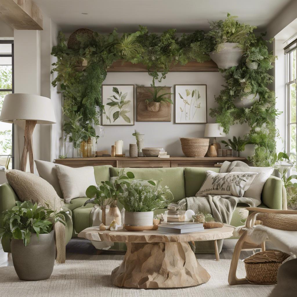 Incorporating Greenery and ‍Natural Elements:​ Bringing ⁣Life Indoors