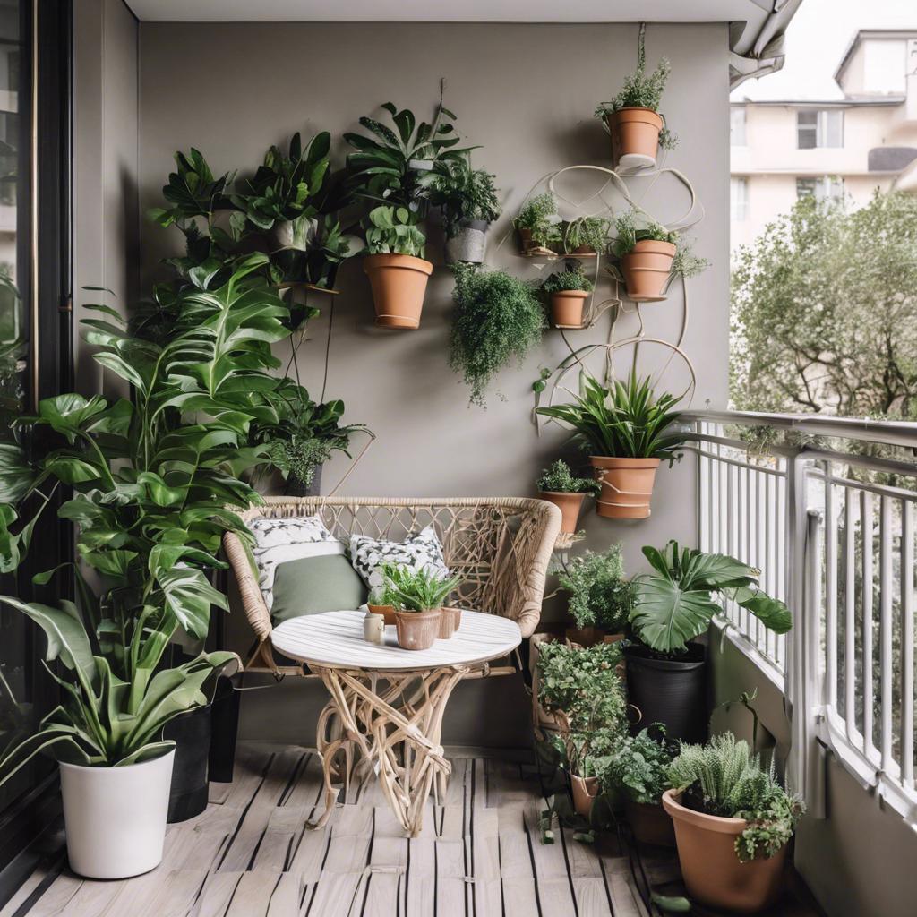 Incorporating Greenery​ and Plants ⁣into Your Small Balcony Design