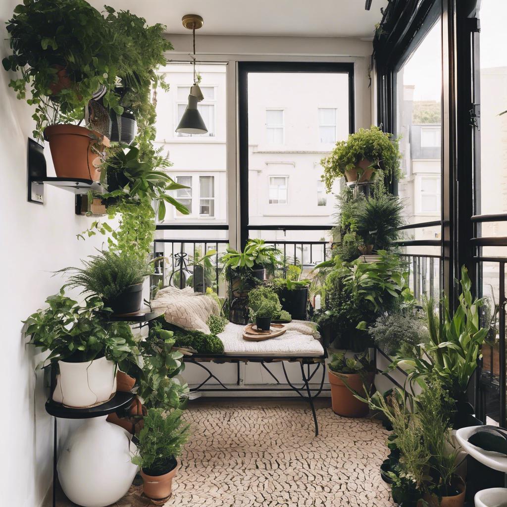 Incorporating Greenery ⁤and Plants ⁣in ⁢Small‌ Balcony Design