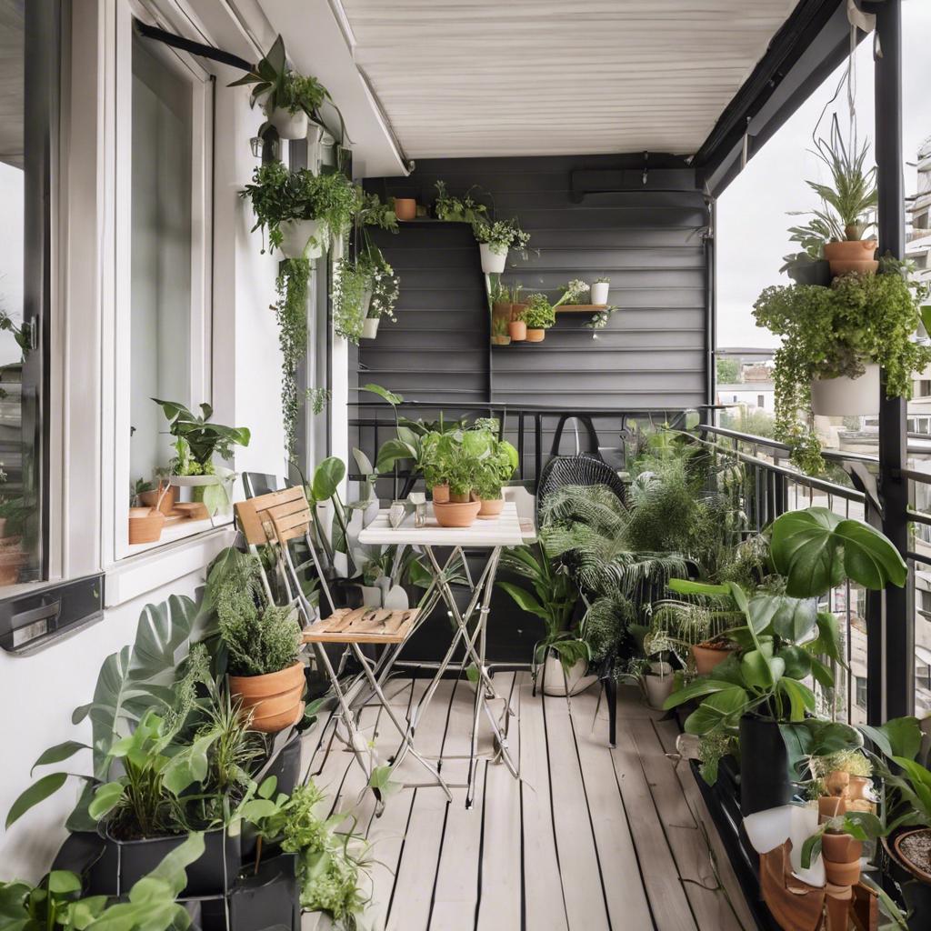 Incorporating Greenery and Plants ‍in Small Balcony Design