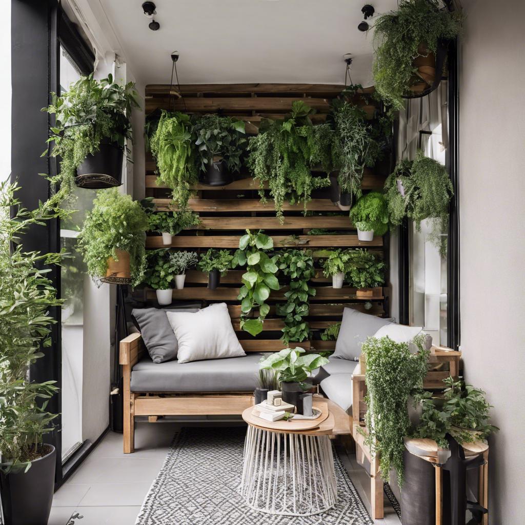 Incorporating Greenery in Small Balcony Design