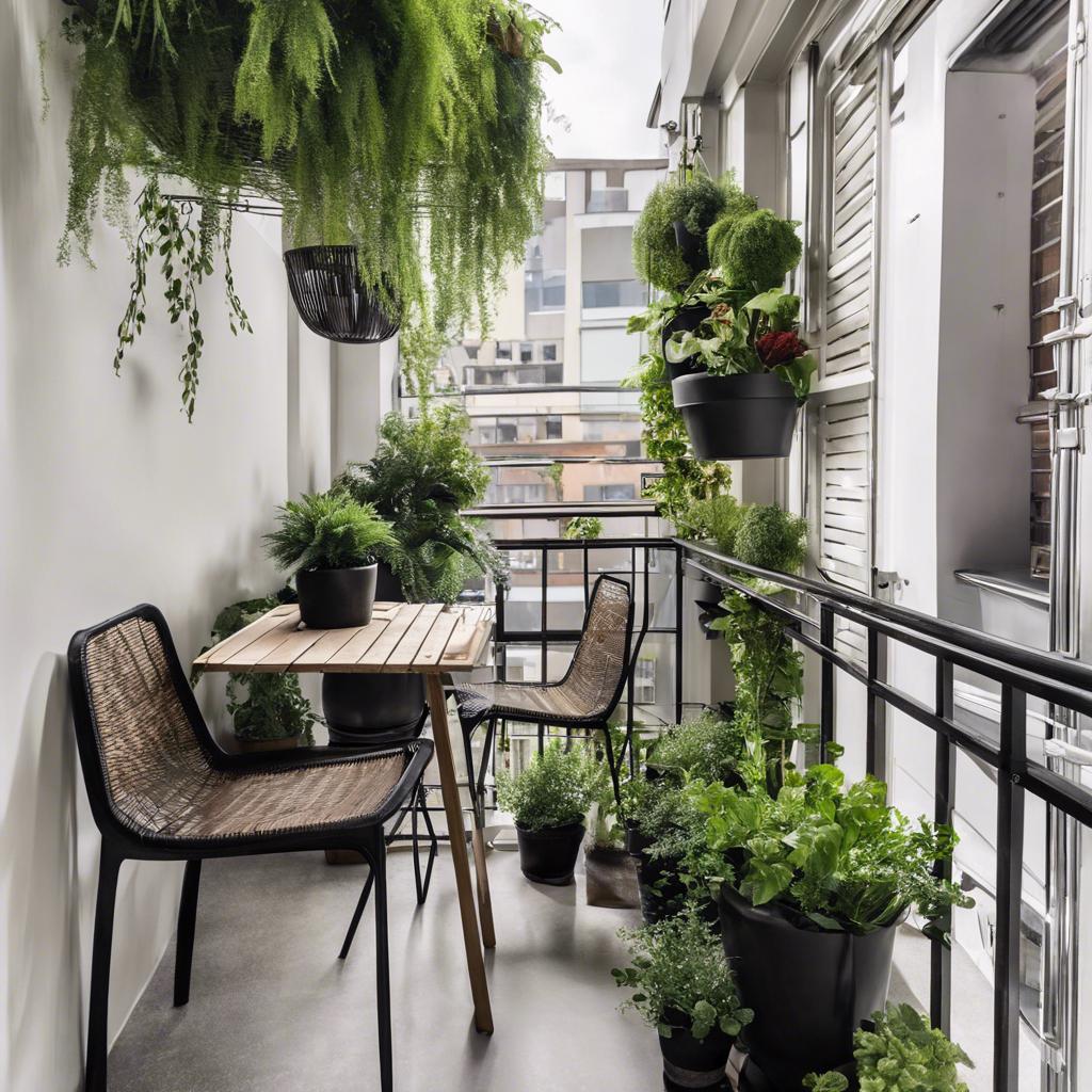 Incorporating Greenery​ into ‌Small ⁤Balcony Design