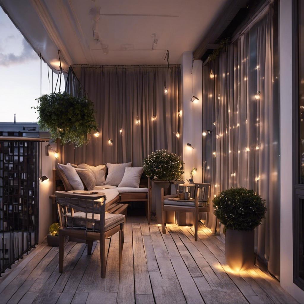 Incorporating Lighting ​for Ambiance and Practicality in‌ Small Balcony Design