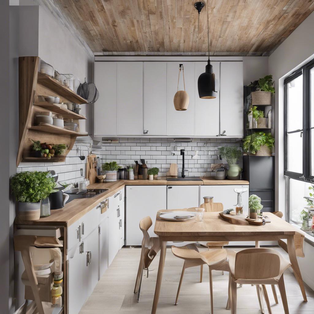 Incorporating Multi-functional Furniture in ‍Small ⁢Kitchen Design