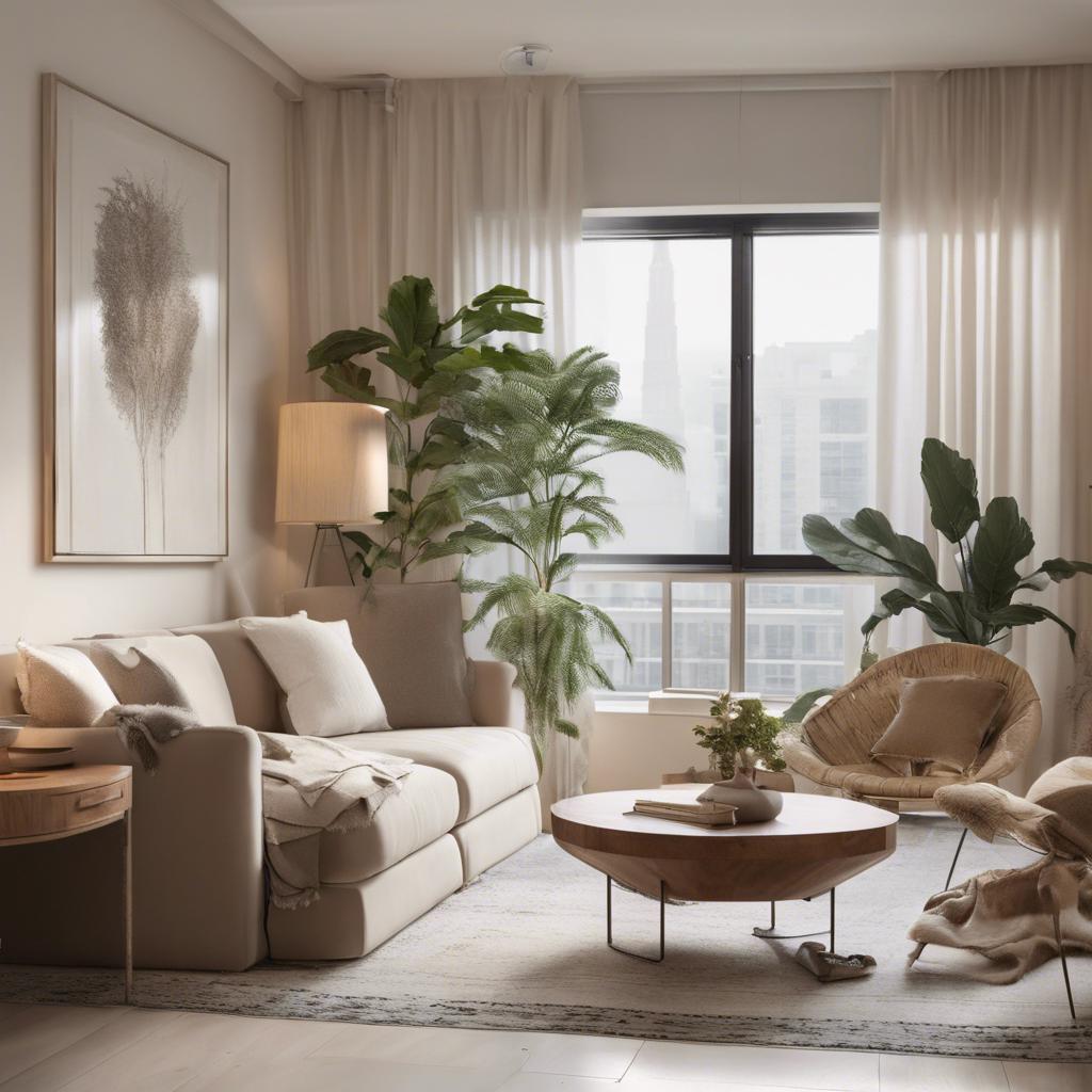 Incorporating Natural Elements for a⁤ Serene Apartment Interior Design