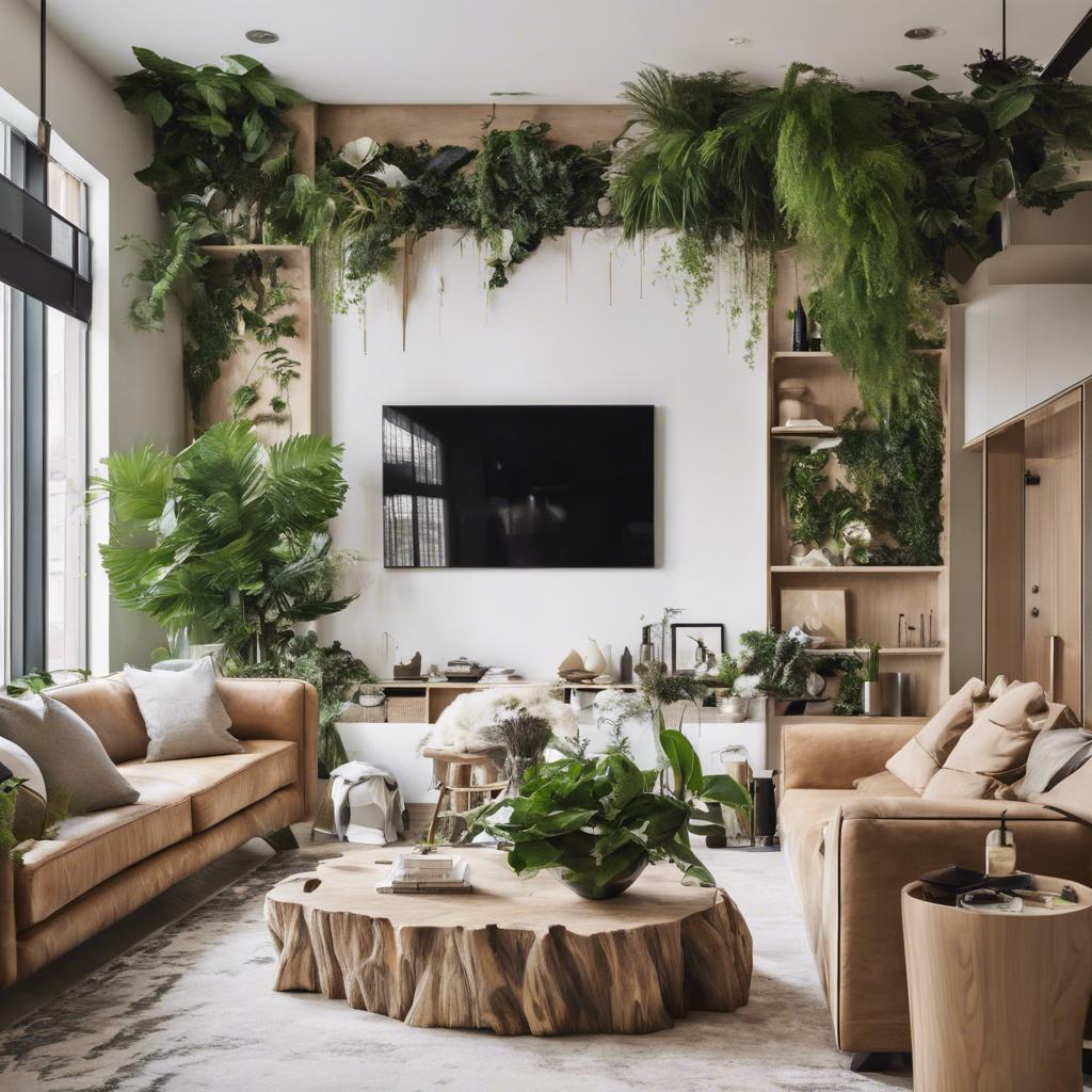 Incorporating Nature: Bringing the Outdoors In for a Fresh ⁤Apartment Interior Design