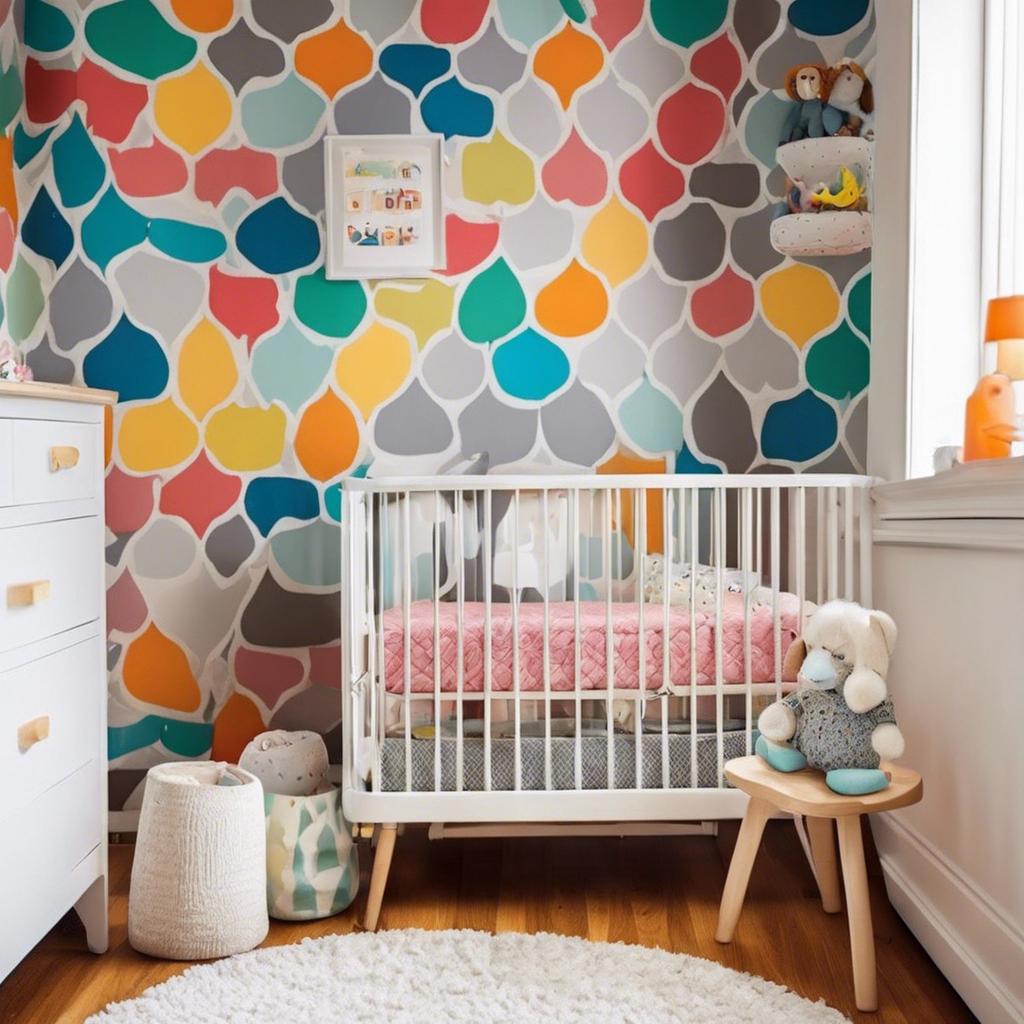 Incorporating Playful Patterns and Textures in Your Small Colorful Nursery Decor