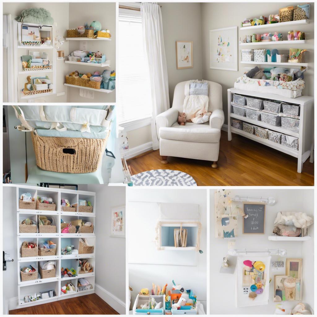 Incorporating Smart Organization Ideas in a Small Nursery