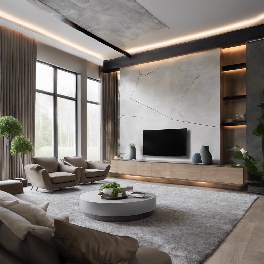 Incorporating Smart Technology⁤ for a Seamless Modern Living Room⁣ Experience
