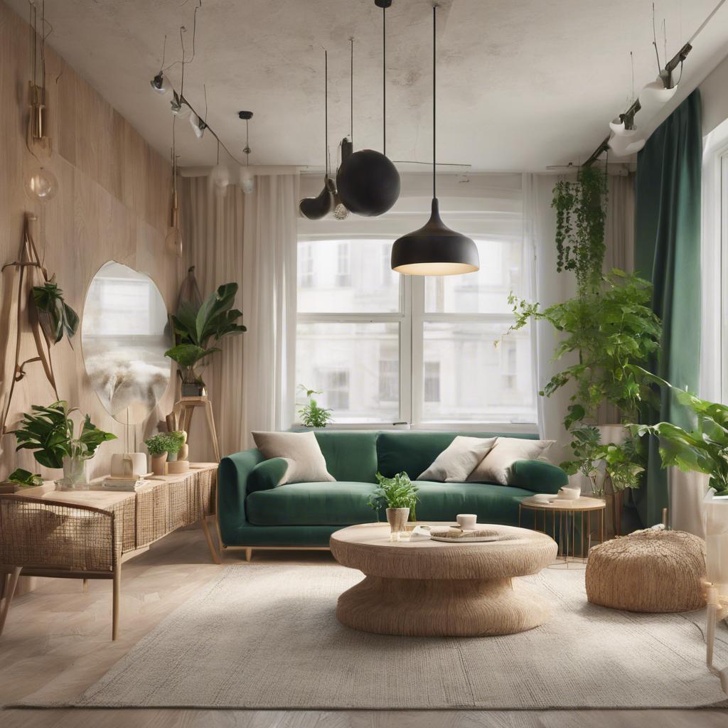 7. Incorporating Sustainable and ‌Eco-Friendly Elements into ‌Your ⁣Apartment Interior Design