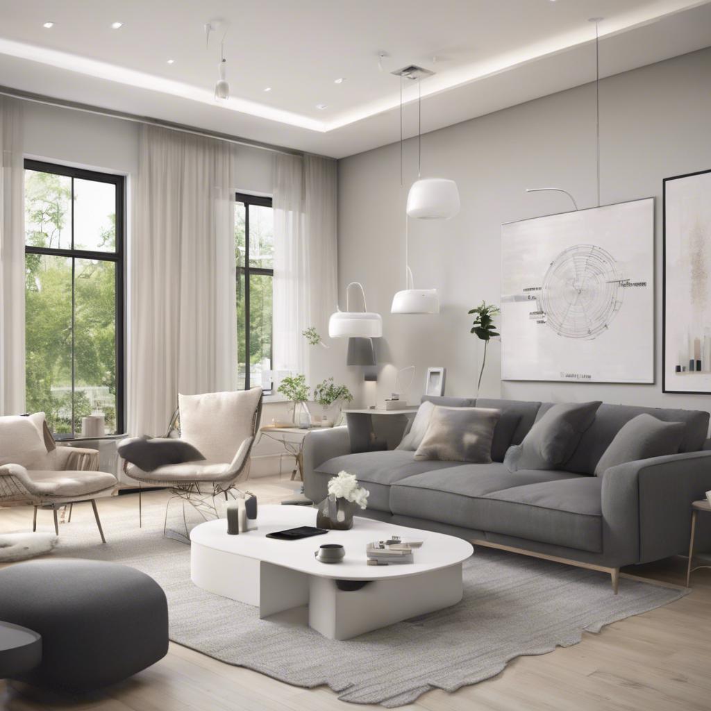 Incorporating Technology for a⁣ Smart Modern Living Room