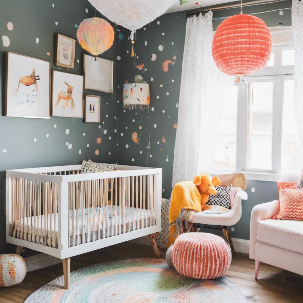 Incorporating Whimsical⁢ Details into Your Small Colorful Nursery