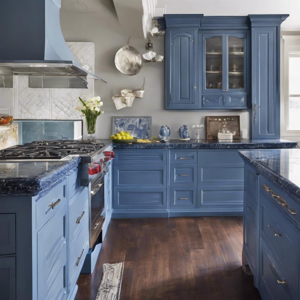 Infusing Elegance and Sophistication ‍with ⁤Blue Kitchen‍ Countertops