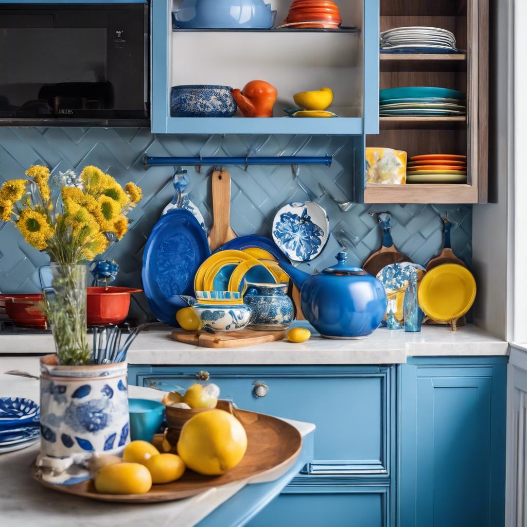 Infusing ​Personality into Your Blue Kitchen‌ with Colorful Accessories