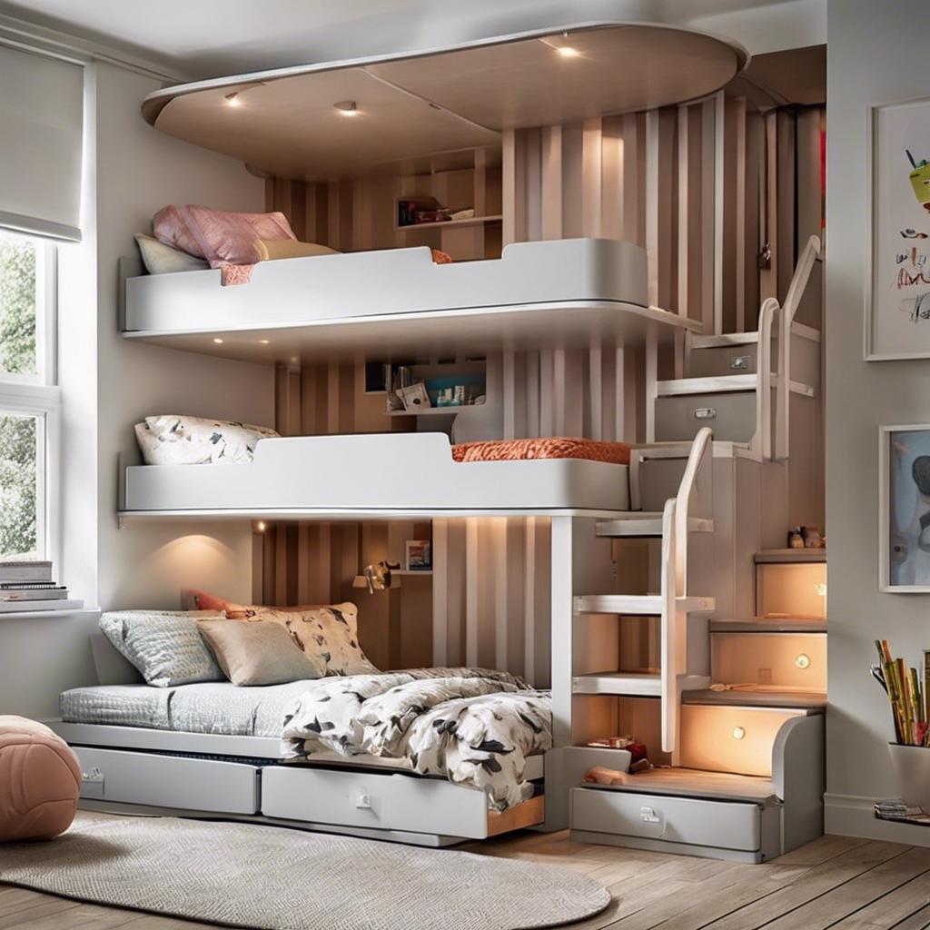 Innovative‍ Features in Modern ⁢Bunk Bed Designs for ​Kid's Rooms