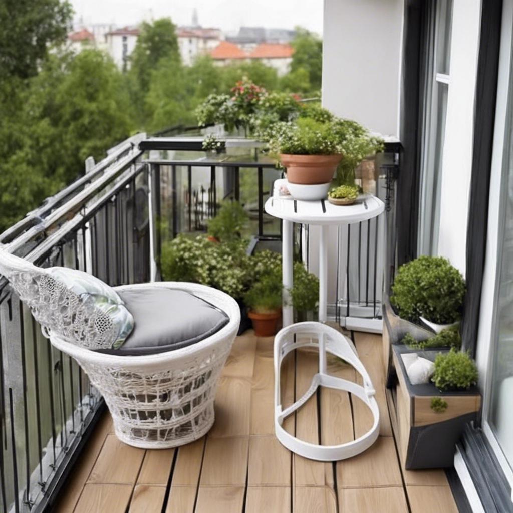 Innovative‌ Furniture Solutions for Small Balcony Design