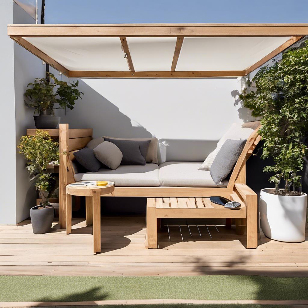 Innovative ⁣Furniture‍ Solutions for Tiny ⁢Terrace Transformation