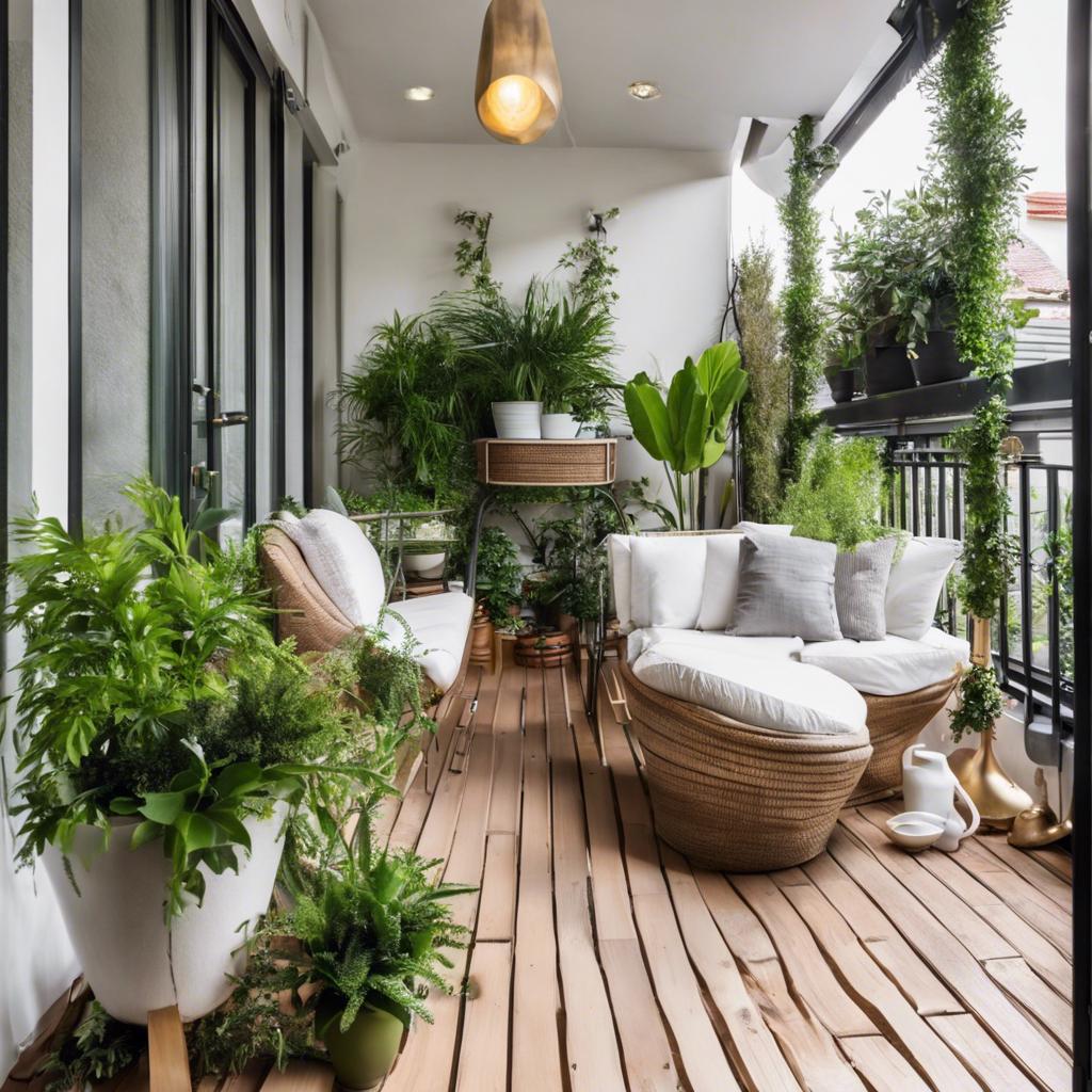 Inspiring Ideas for Adding Greenery to Your Small Balcony Design