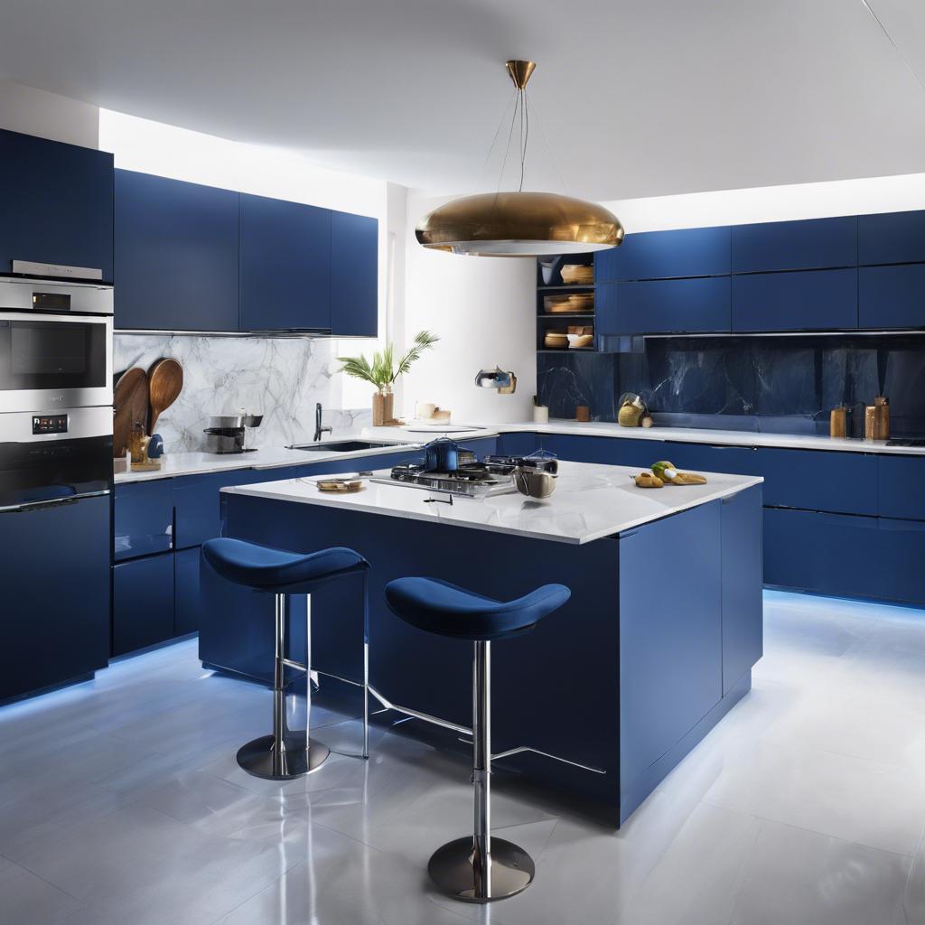 Introducing Sapphire Dreams: A Guide to Blue Kitchen ​Design