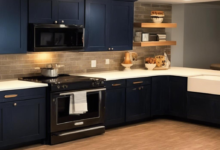 Sapphire Dreams: The Elegance of Blue Kitchen Design