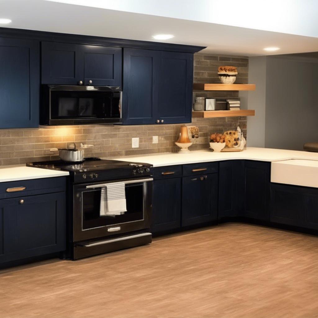 Sapphire Dreams: The Elegance of Blue Kitchen Design