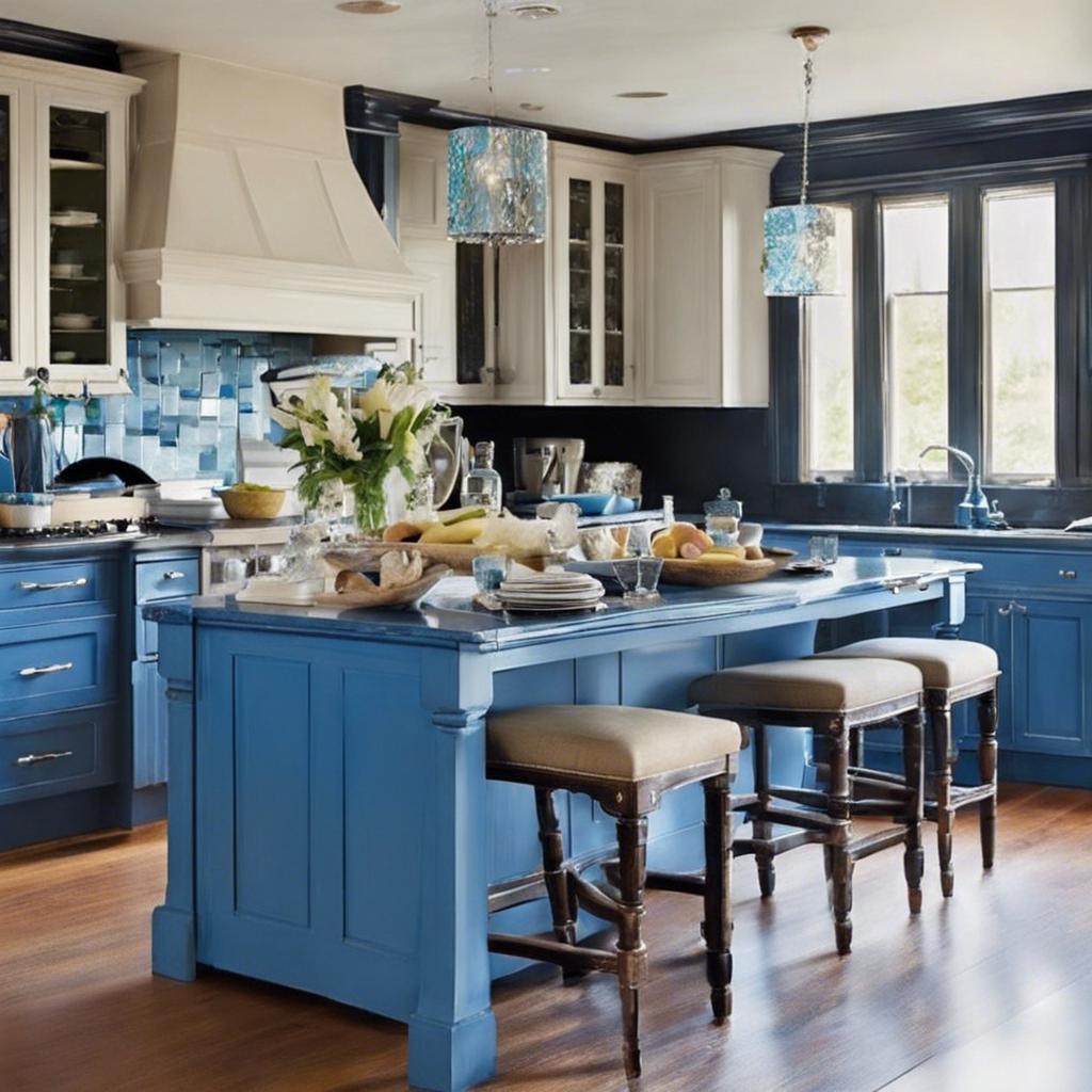 Blue Kitchen Islands: A Stylish and Functional Centerpiece