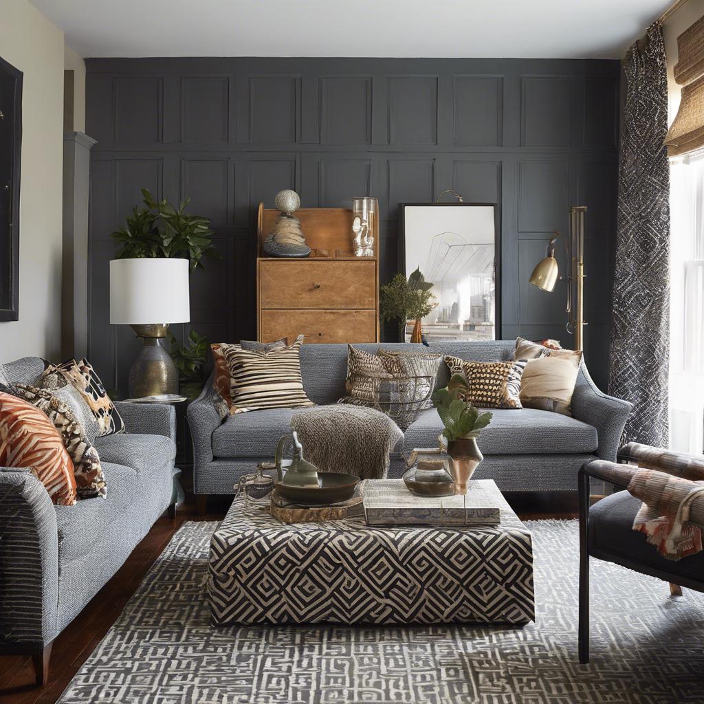 Layering Textures and Patterns for Depth and Interest in Your Apartment Interior Design