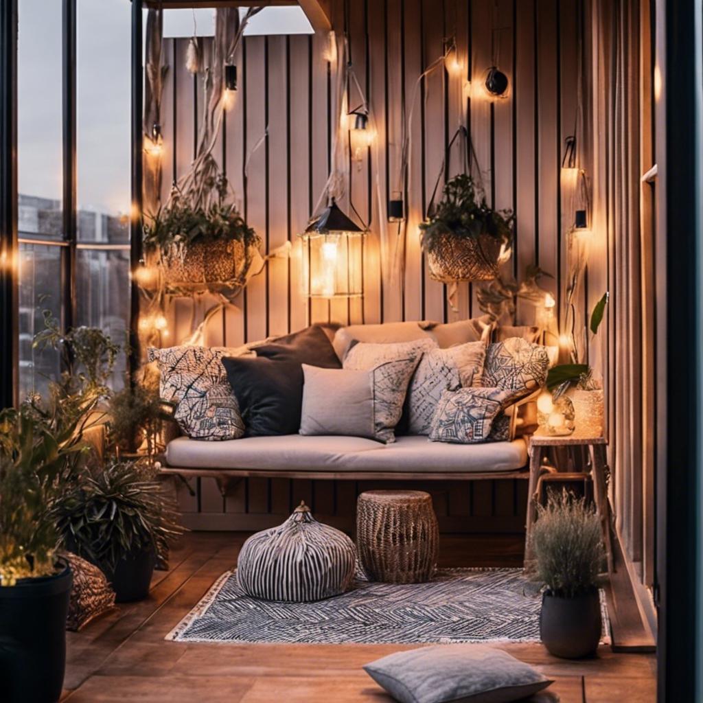 Lighting and Ambiance: Setting the Mood‌ in Your⁤ Small Balcony‌ Design