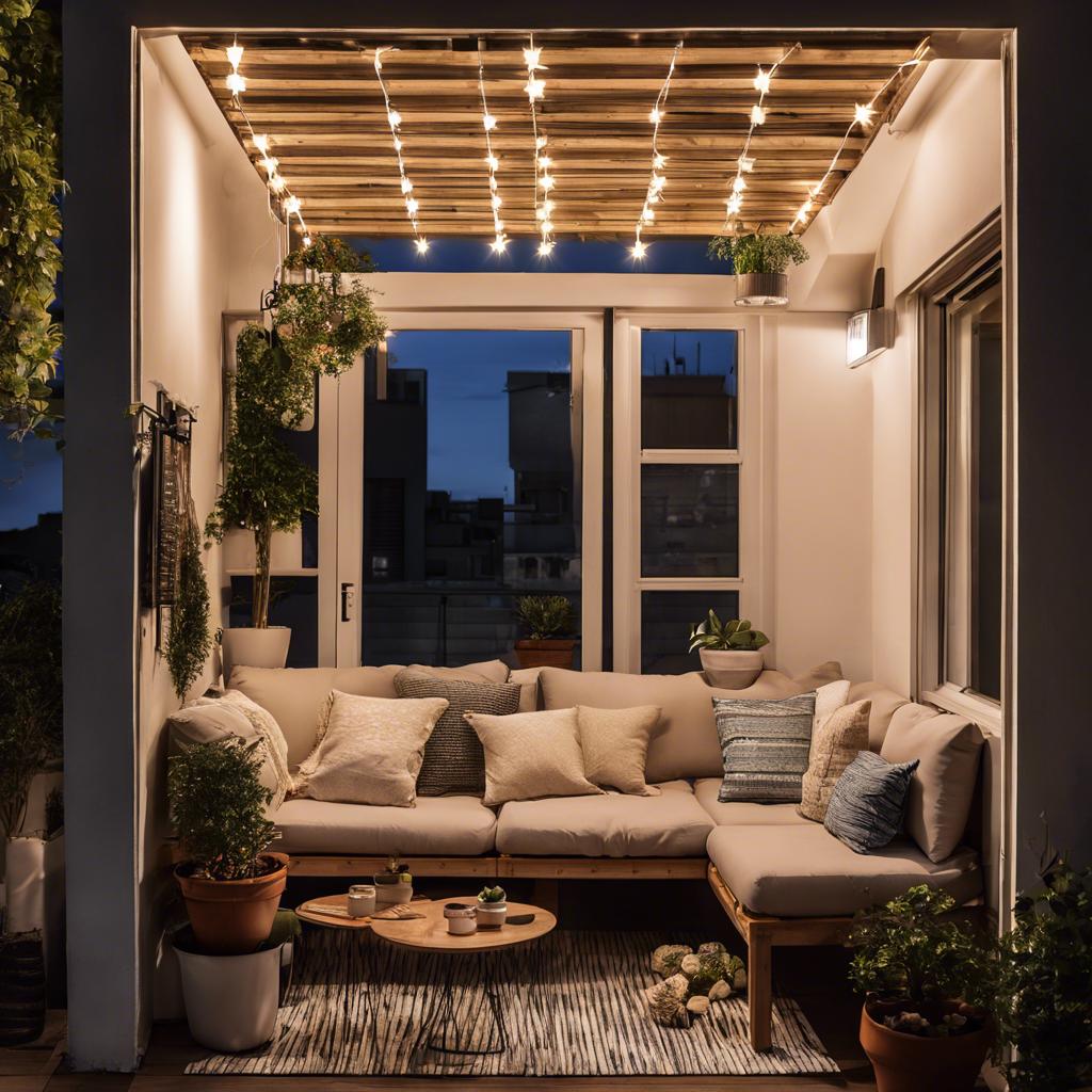 5. Lighting Matters: Illuminating Your⁢ Small Balcony for Evening ⁤Enjoyment